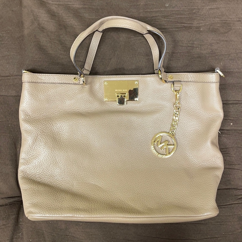 Michael Kors Tan Leather Tote